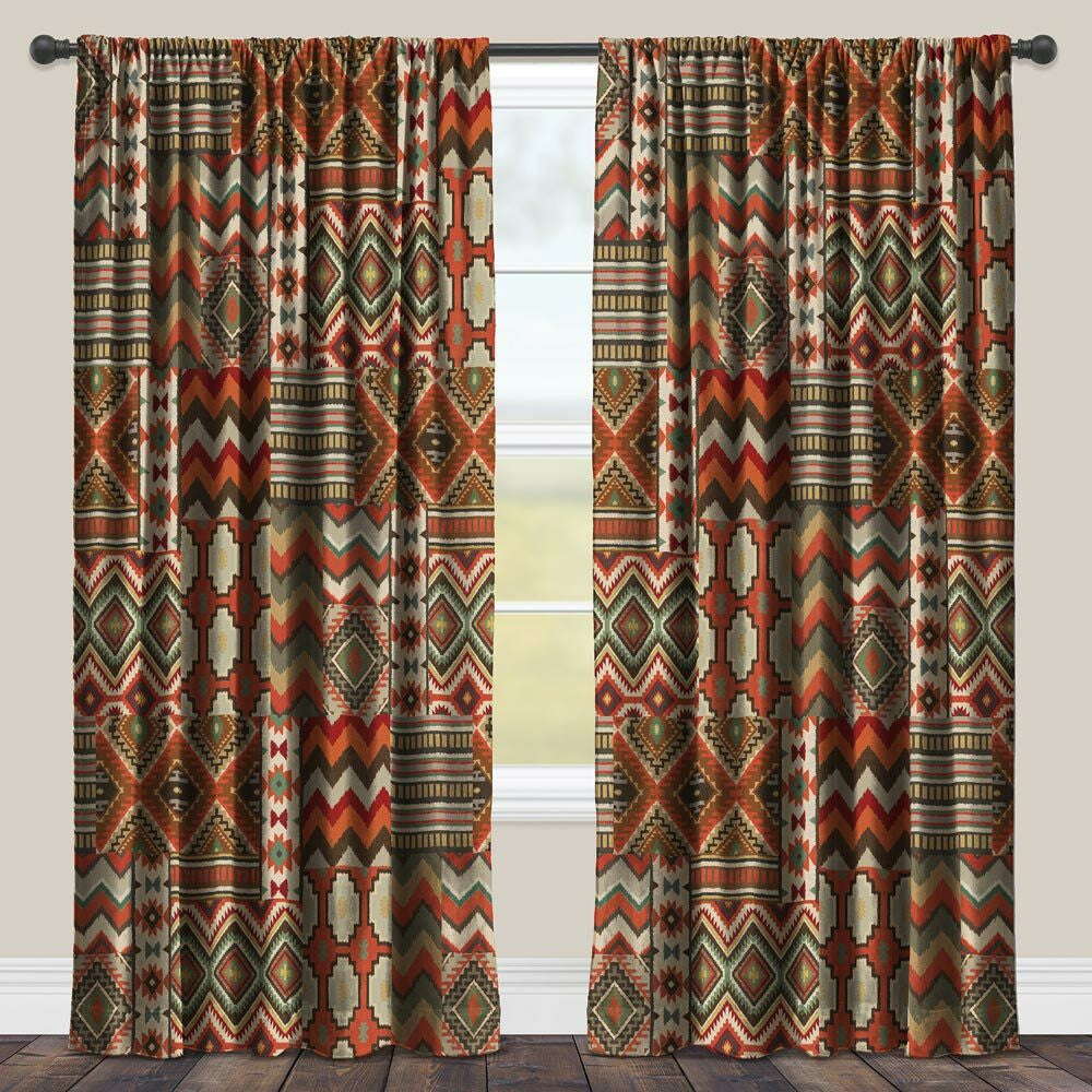 Sage Kilim Blackout Window Panel - 95 Inch - OUT OF STOCK UNTIL 06/10/2026