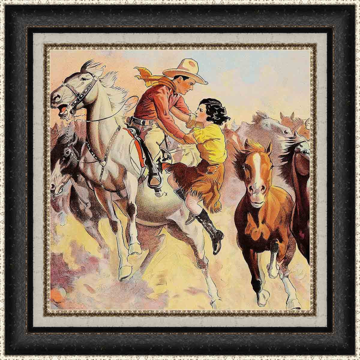 Hitching a Ride Wall Art