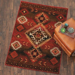 Desert Mesa Red Rug - 2 x 3