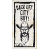 City Boy Wood Sign