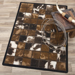 Cowhide Patchwork Rug - 5 x 8