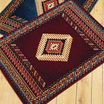 Tucson Burgundy Rug - 8 x 11