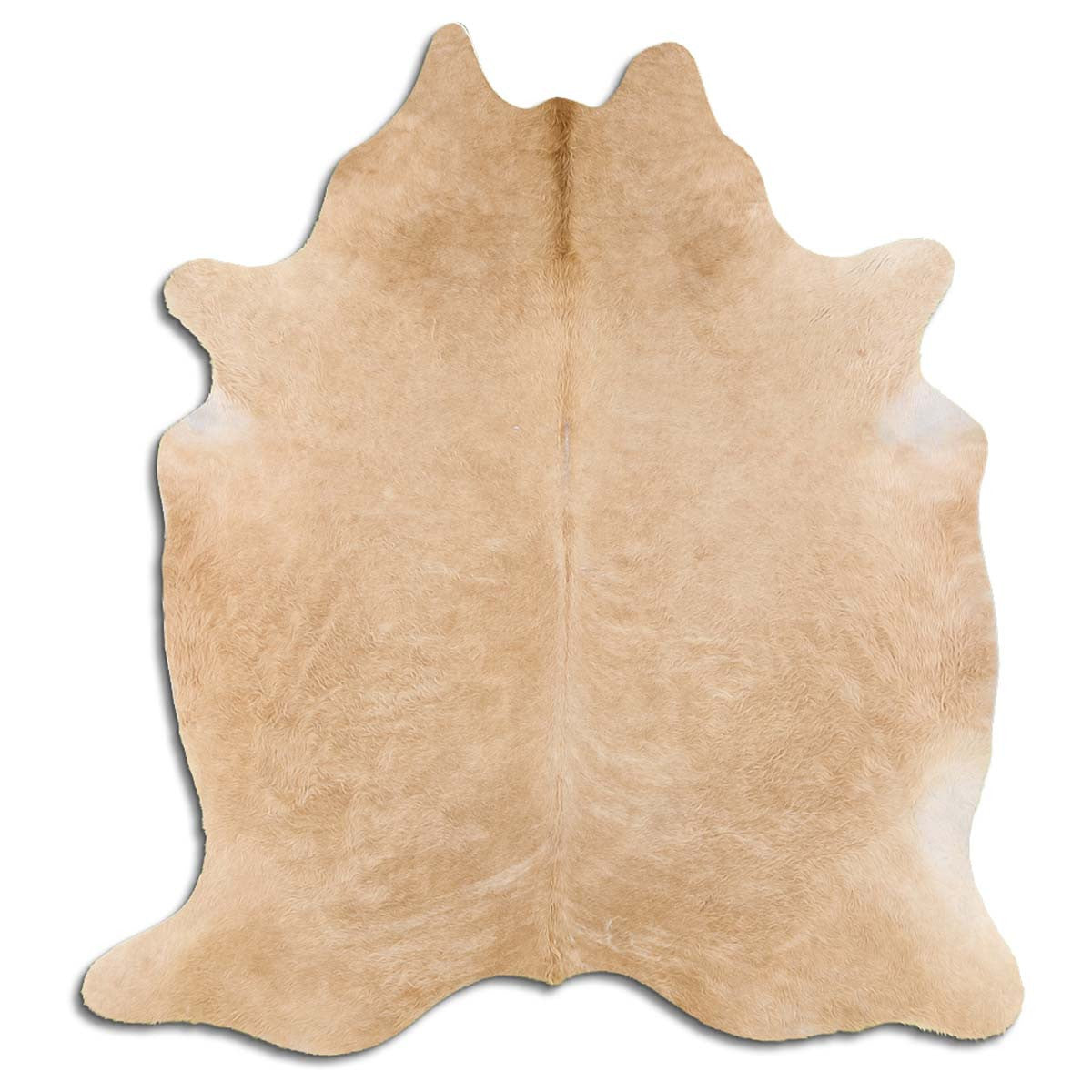 Sand Cowhide Rug - Medium