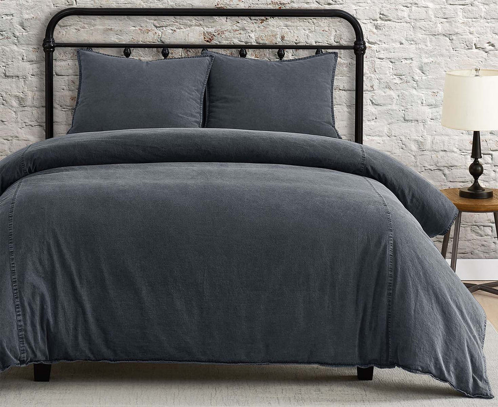 Charcoal Duvet Cover Set - King - OUT OF STOCK UNTIL 08/04/2026