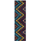 Fanfare Navy Rug - 2 x 8