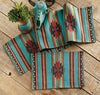 San Juan Turquoise Table Runner - OUT OF STOCK UNTIL 10/07/2026