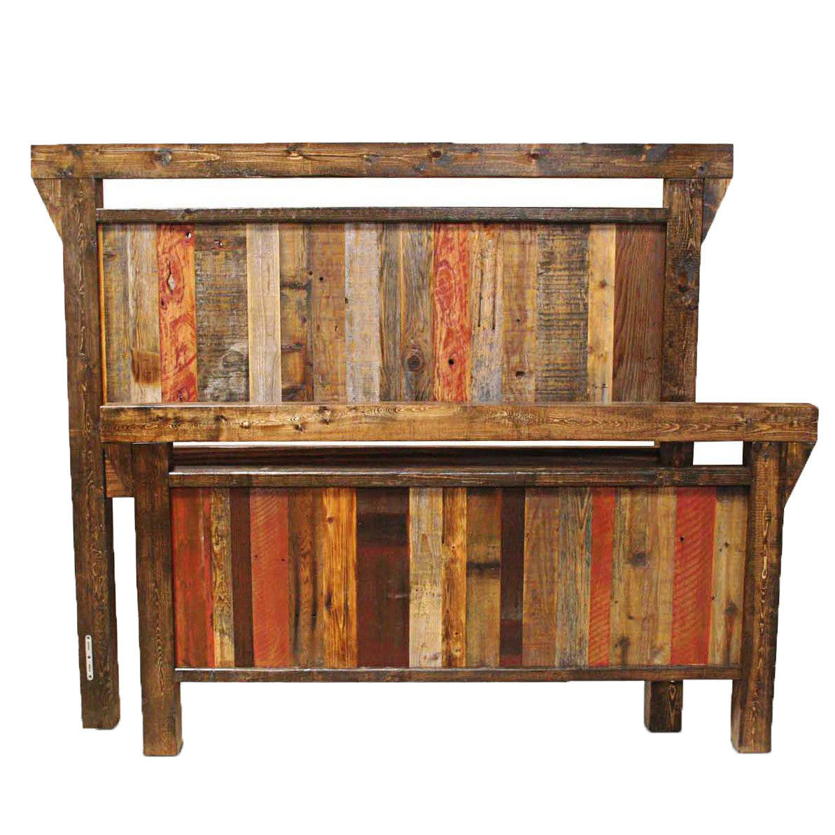 Bozeman Barnwood Bed - Twin