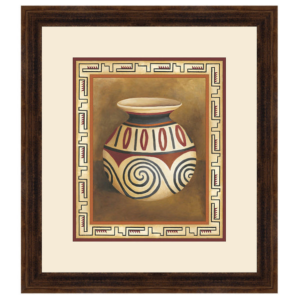 Southwest Pottery IV Framed Print