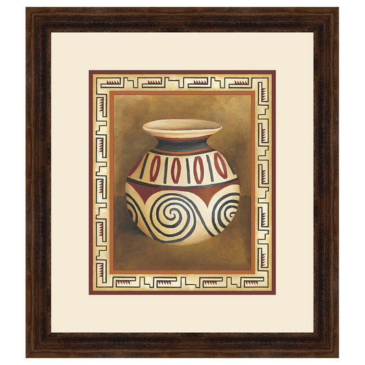 Southwest Pottery IV Framed Print
