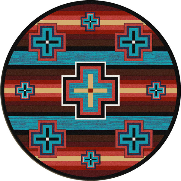 Bright Bounty Rug - 8 Ft. Round