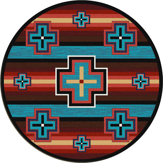 Bright Bounty Rug - 8 Ft. Round