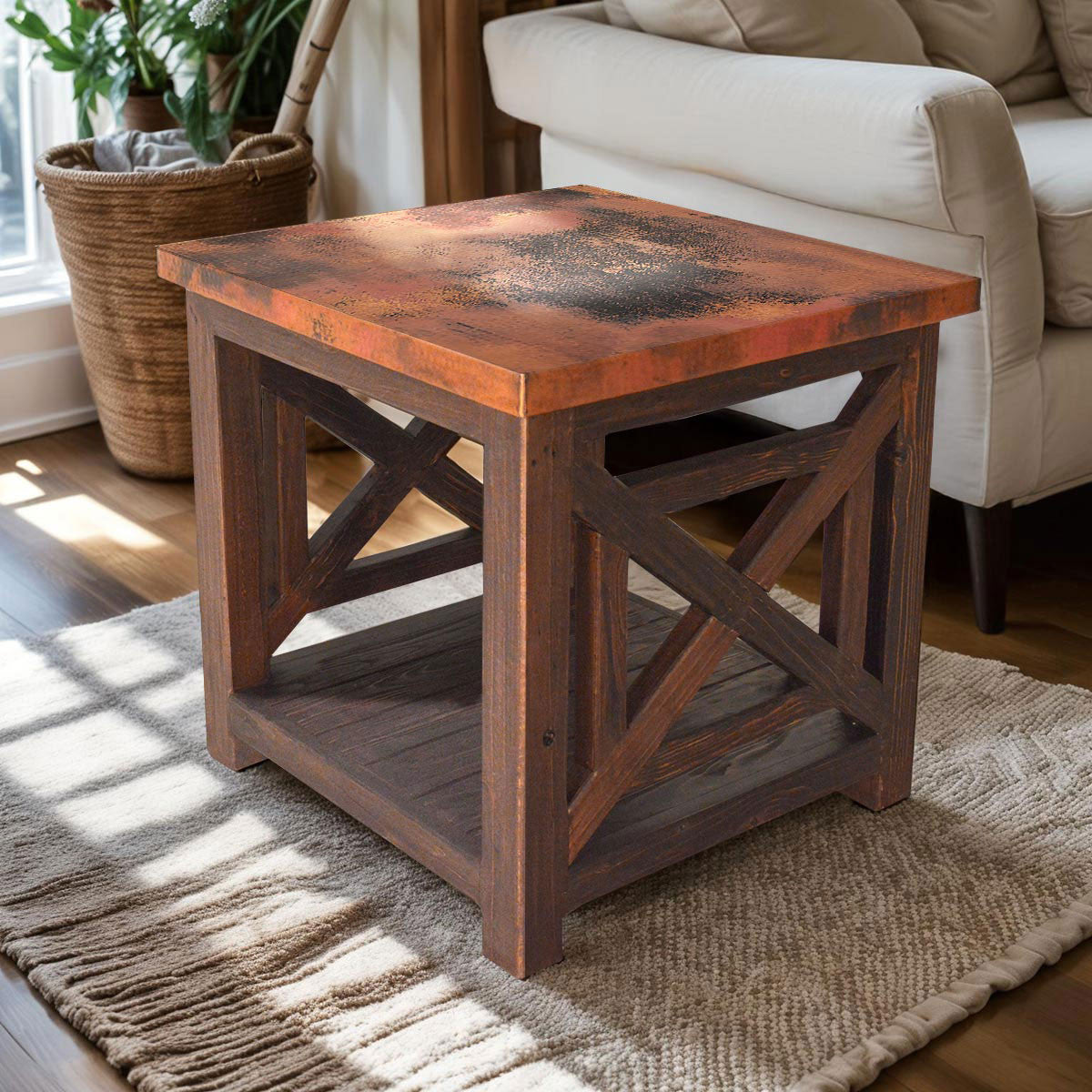 Ranger Copper Top End Table
