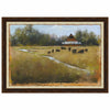 Tranquil River Framed Canvas