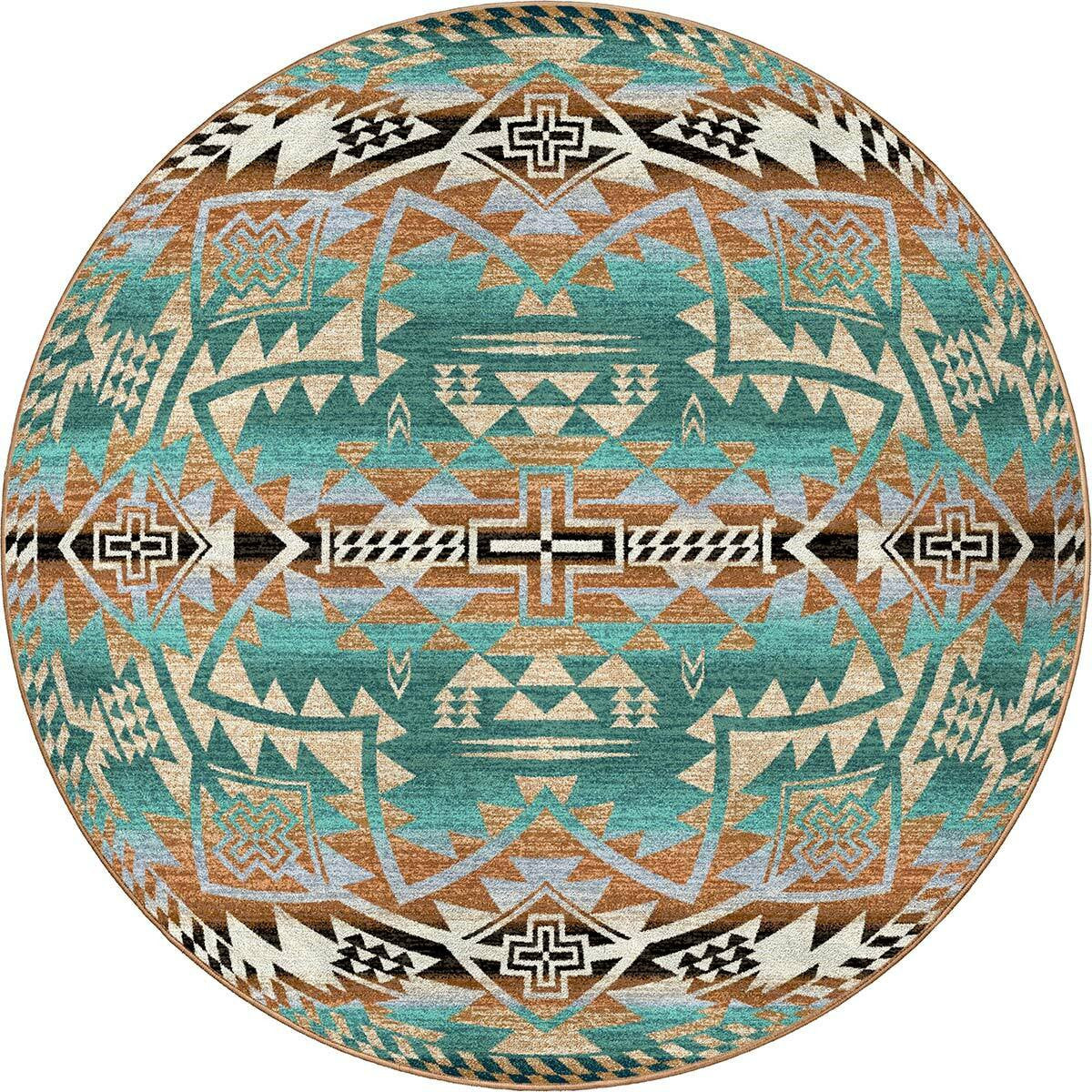 Teton Spirit Horizon Rug - 8 Ft. Round