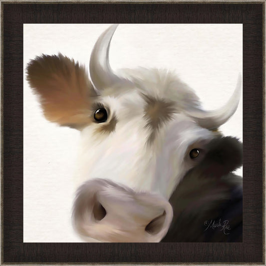 Bull Pose Canvas Art