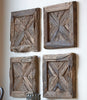 Geometric Reclaimed Wood Wall Art