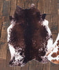 Small Faux Cowhide Tri-color Rug