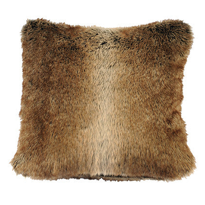 Rain Faux Chinchilla Fur Pillow