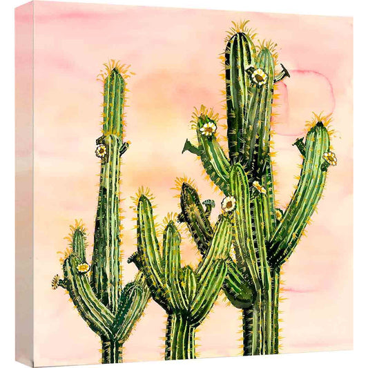 Abstract Cactus Wall Art
