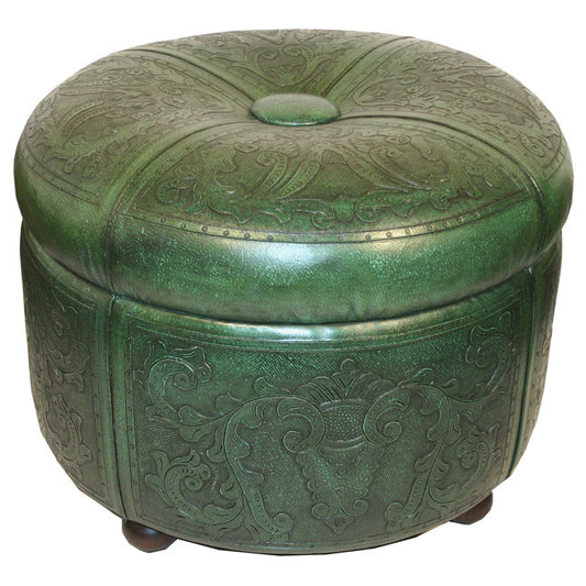 Bouquet Green Ottoman