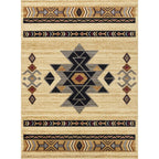 Outlaw Oasis Cream Rug - 5 x 7