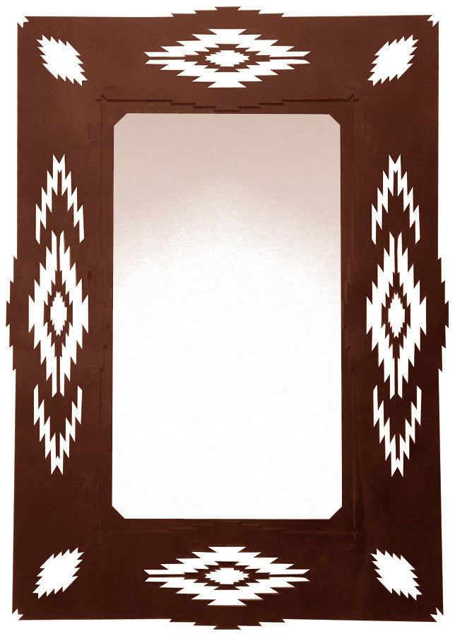 Southwest Desert Diamond Mirror