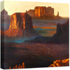 Valley Sunset Canvas Art
