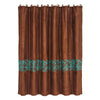 Western Scroll Shower Curtain