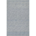 Prairie Palette Geometric Blue Rug - 2 x 8