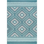 Chalco Blue Indoor/Outdoor Utility Mat - 5 x 7