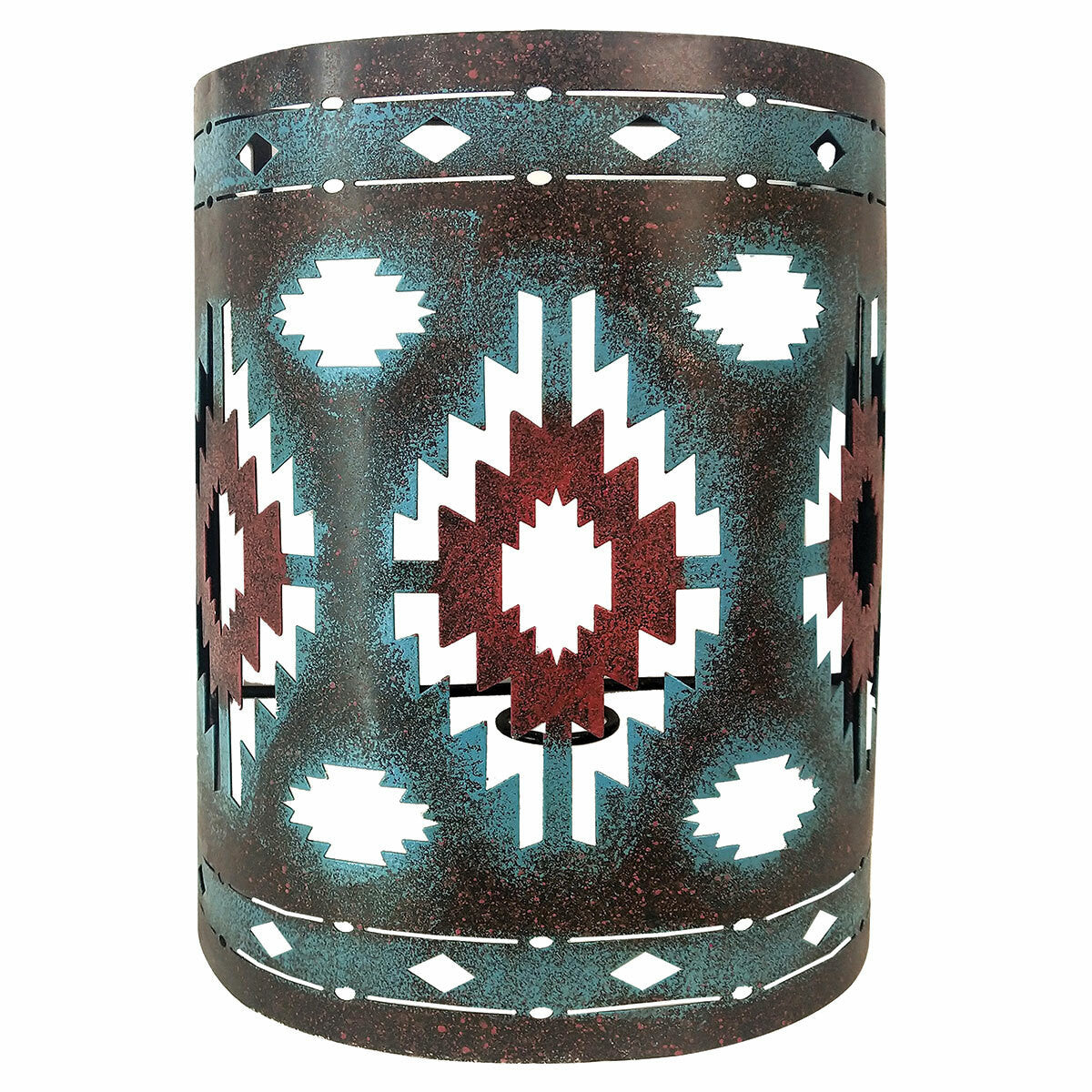 Tribal Diamond Wall Sconce