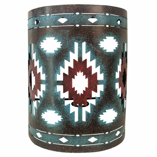 Tribal Diamond Wall Sconce - OVERSTOCK