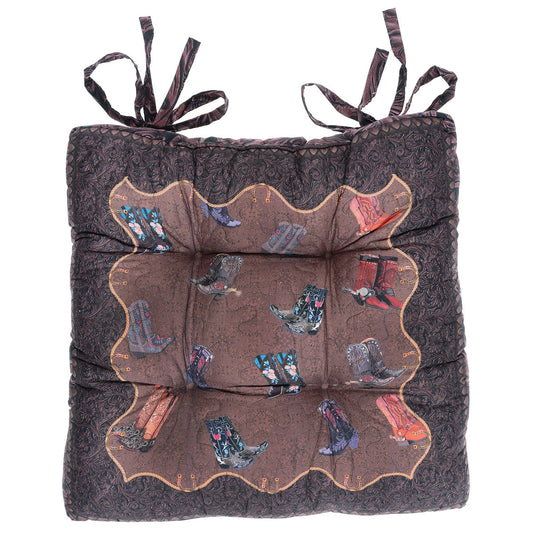 Boots & Spurs Chair Pad - CLEARANCE