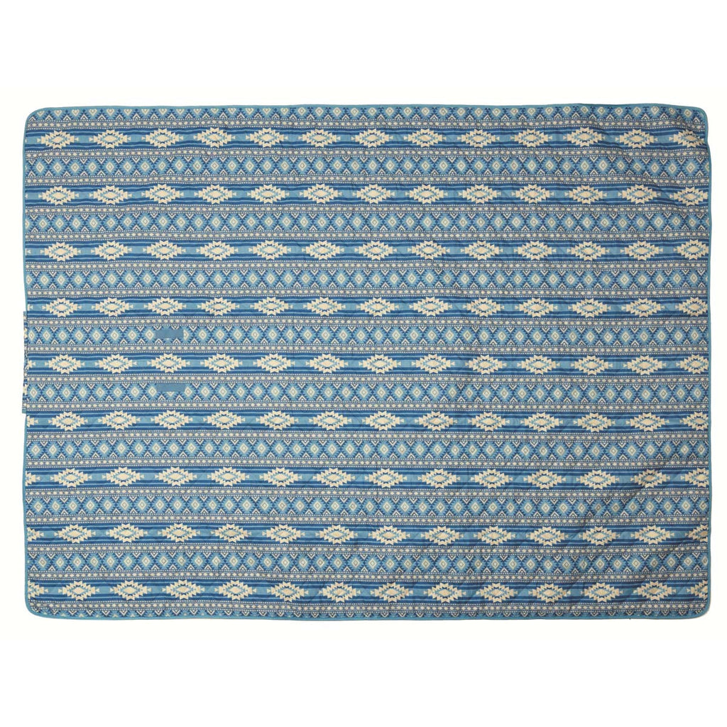 Geo Blue Picnic Blanket - OUT OF STOCK UNTIL 09/14/2026