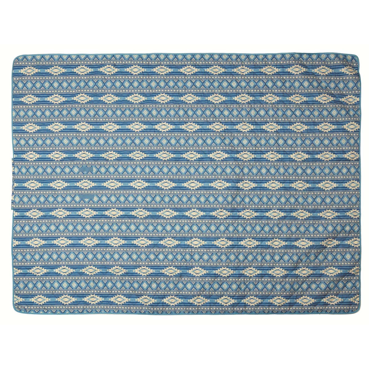 Geo Blue Picnic Blanket - OUT OF STOCK UNTIL 09/14/2026