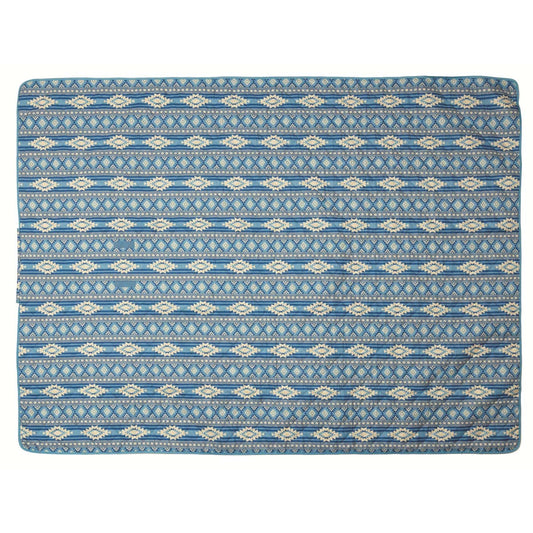 Geo Blue Picnic Blanket - OUT OF STOCK UNTIL 09/14/2026