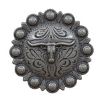 Steer Berry Concho Cabinet Pulls - Set of 2