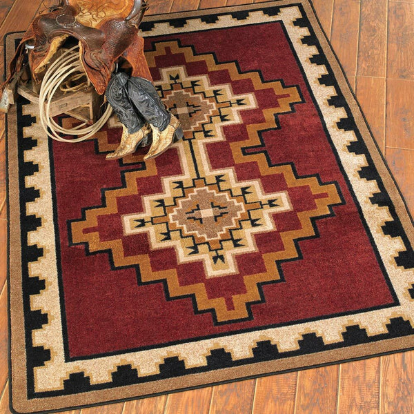 Council Fire Southwestern Rug - 5 x 8