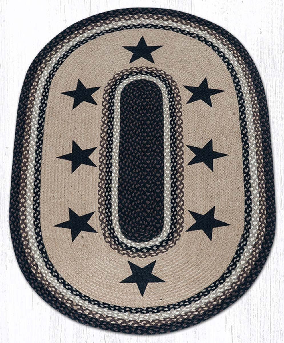 Midnight Sky Braided Rug - 3 x 5