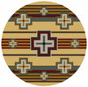 Bounty Maize Rug - 8 Ft. Round