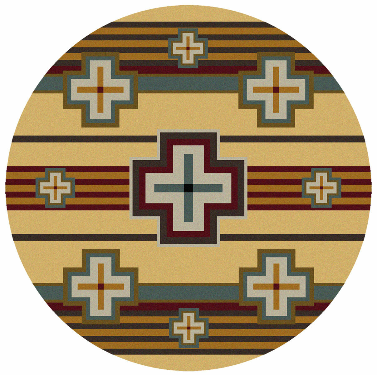 Bounty Maize Rug - 8 Ft. Round