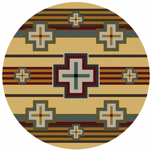 Bounty Maize Rug - 8 Ft. Round