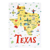 Lone Star State Kitchen Towels - Set of 4