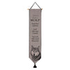 Lessons from a Wolf Tapestry Bell Pull