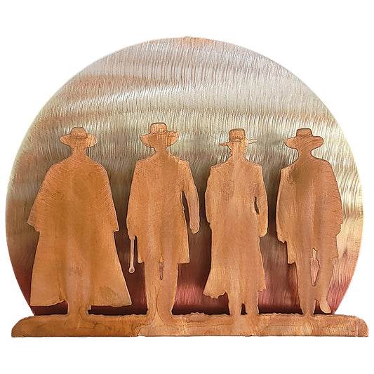 Sunset Posse Cutout Wall Art