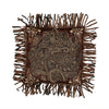 Western Paisley Beaumont Embroidered Fringed Pillow