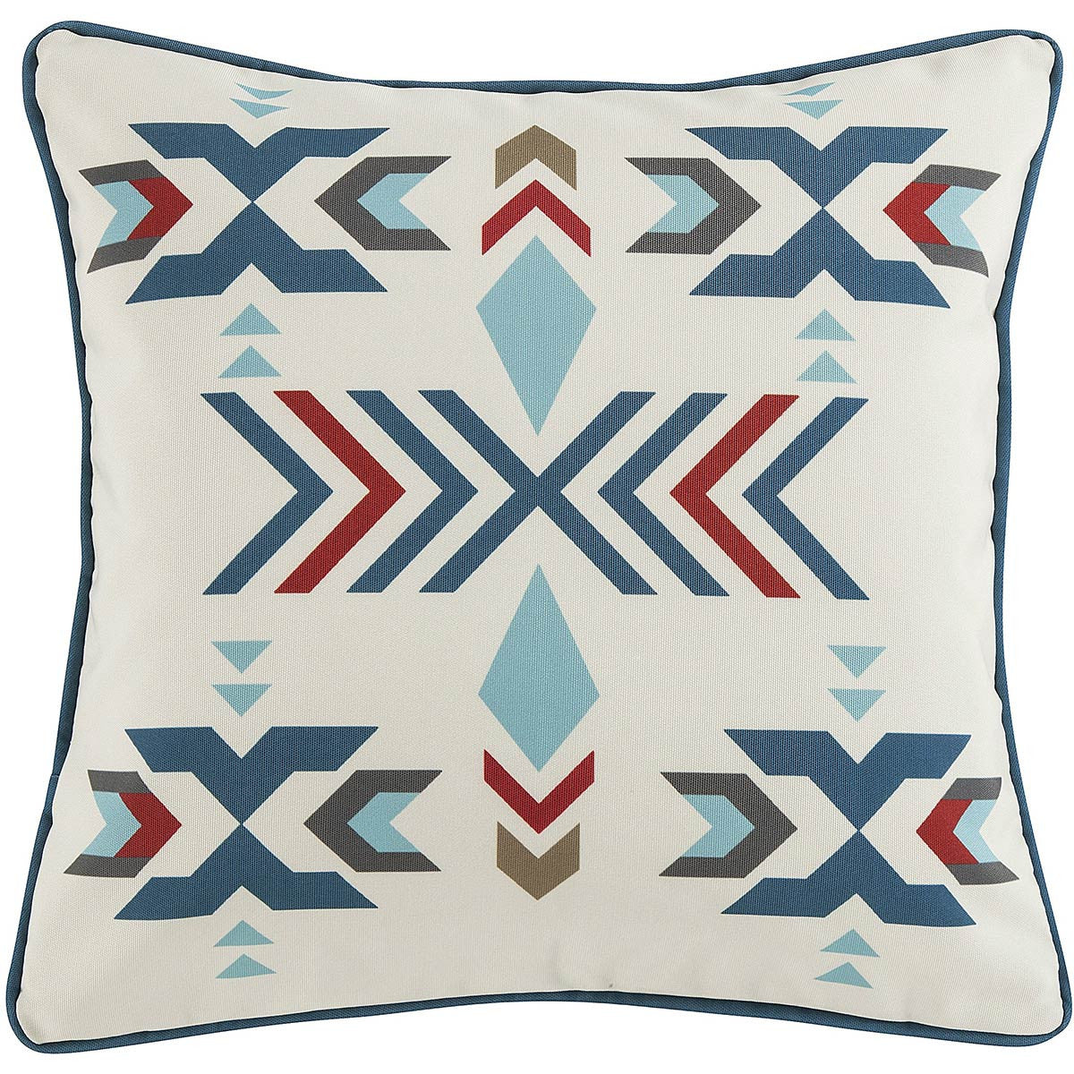 Winter Slopes Outdoor Pillow