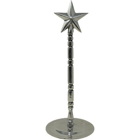 Pewter Star Paper Towel Holder