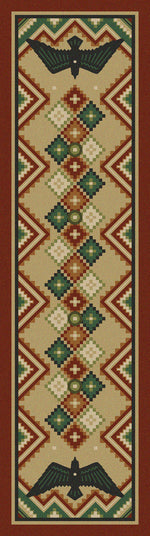 Sunset Dance Rug - 2 x 8