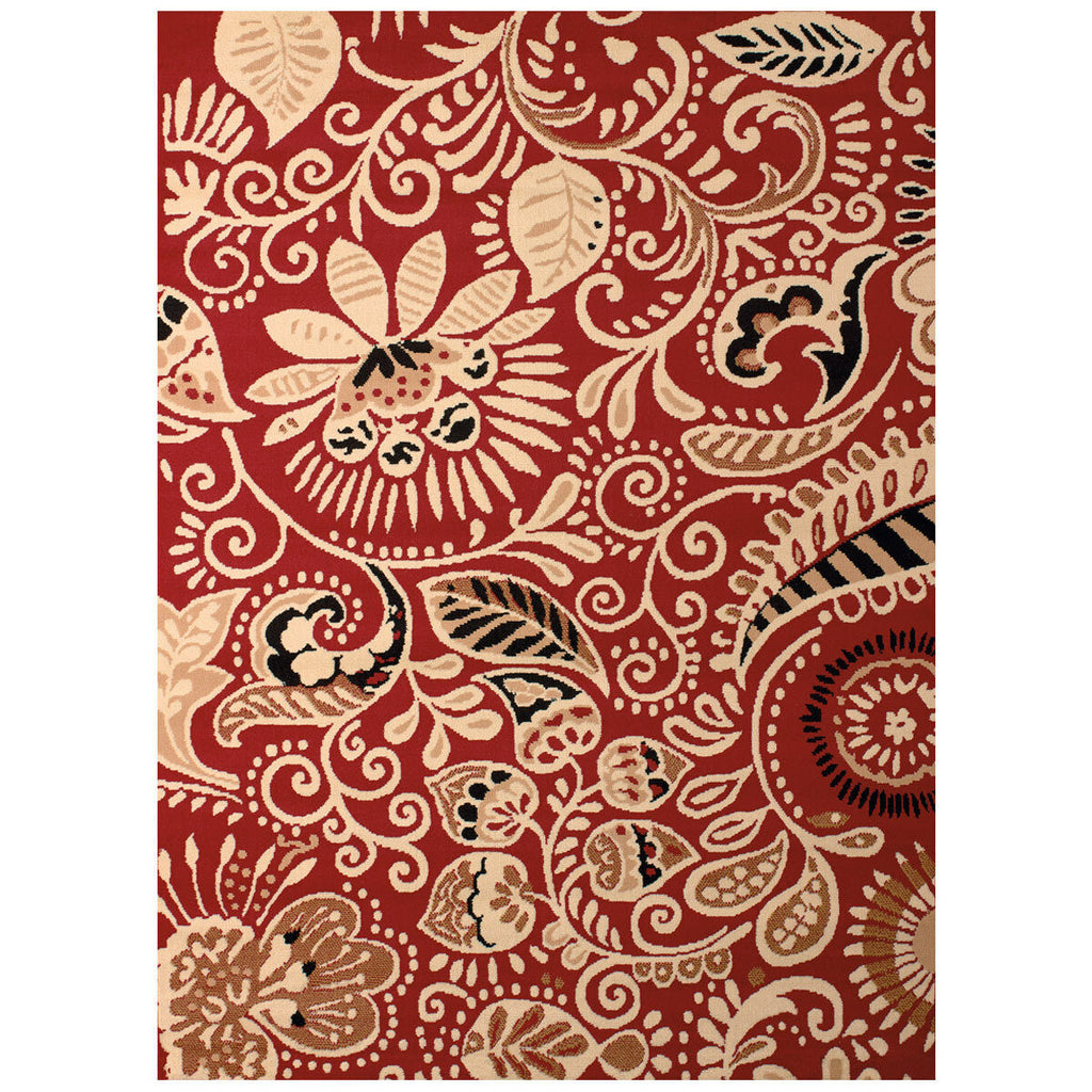 Paisley Sun Rug - 2 x 7